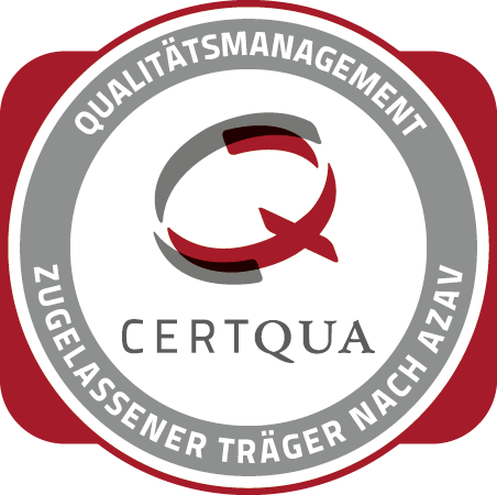 Certqua Zeichen AZAV klein 4c 2