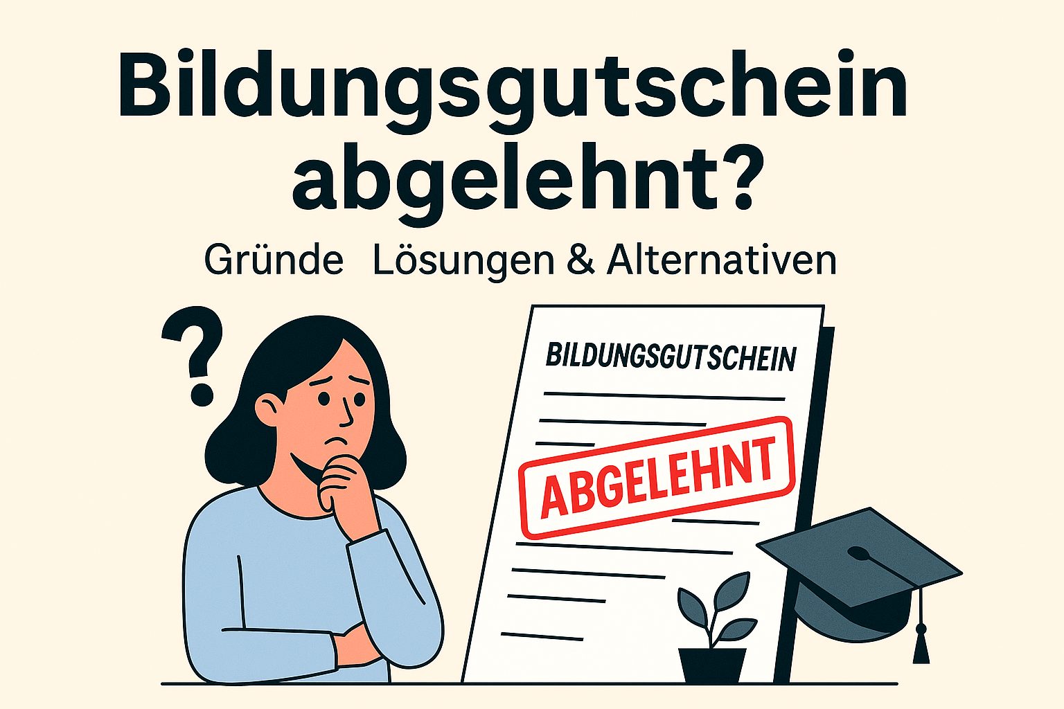 Bildungsgutschein rejected