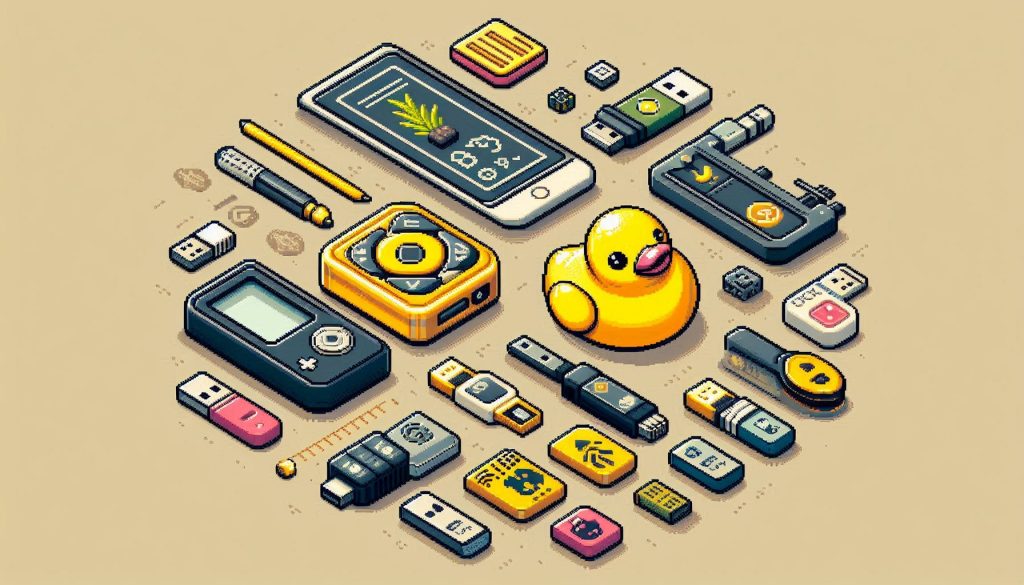 USB Rubber Ducky in keystroke injection attacks